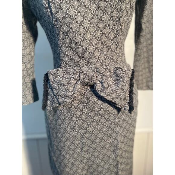Vintage Bloomfield by Connie Chase Wool Blend‎ Sheath Dress (See Measurements) - Picture 2 of 7